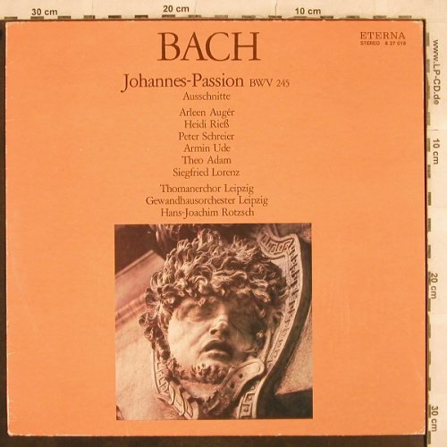 Bach,Johann Sebastian: Johannes-Passion BWV 245-Ausschn., Eterna(8 27 018), DDR, 1977 - LP - L4989 - 6,00 Euro