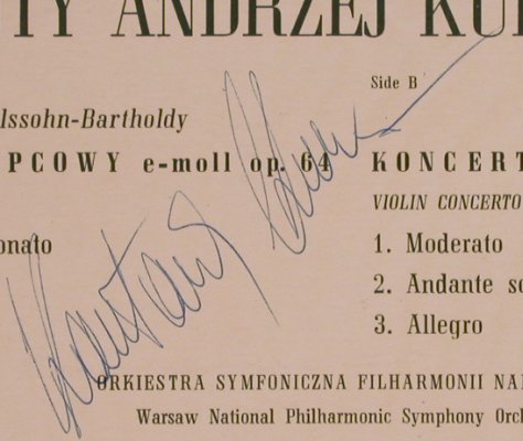 Kulka,Konstanty: Violin Concertos, Autogramm, Muza(XL 0416), PL,vg+/m-,  - LP - L5011 - 20,00 Euro