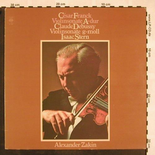 Franck,Cesar / Debussy: Violinsonate A-Dur/Violinson.g-moll, CBS(CBS 61864), NL, 1979 - LP - L5099 - 7,50 Euro