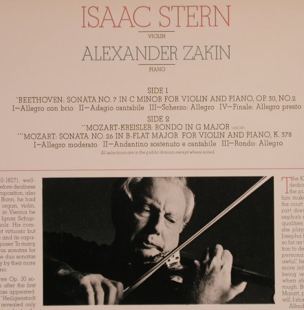 Stern,Isaac: Beethoven,Mozart-Kreisler, Columbia(Y 35223), US,vg+/m-, 1979 - LP - L5101 - 5,00 Euro