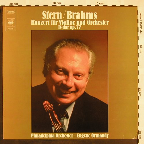 Brahms,Johannes: Konzert für Violine u.OrchD-durOp77, CBS(CBS 61375), D, m-/vg+, 1973 - LP - L5103 - 5,00 Euro