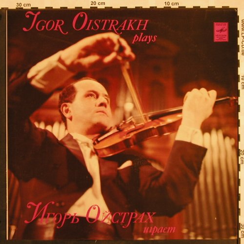 Oistrach,Igor: plays Paganini, Melodia(C10-04841-42), UDSSR,  - LP - L5175 - 7,50 Euro