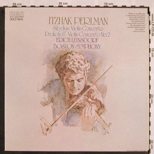 Sibelius,Jean: Violin Concerto No.2, RCA Gold Seal(AGL 1-1529), US, 1976 - LP - L5185 - 7,50 Euro