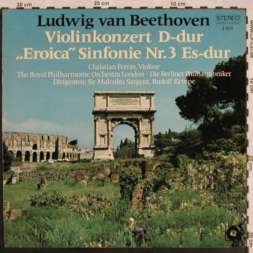 Beethoven,Ludwig van: Violinkonzert D-Dur '67 op.61, Deutscher SchallplattenC(J 093), D,  - LP - L5213 - 9,00 Euro