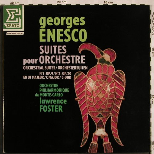 Enesco,Georges: Suites pour Orchestre, op.9, 20, Erato(NUM 75118), F, Foc, 1984 - LP - L5215 - 7,50 Euro