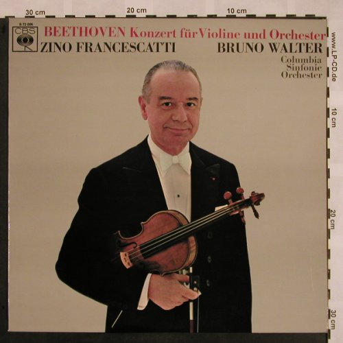 Beethoven,Ludwig van: Konzert f. Violine+Orch.D-dur op.61, CBS(S 72 006), D,  - LP - L5225 - 7,50 Euro