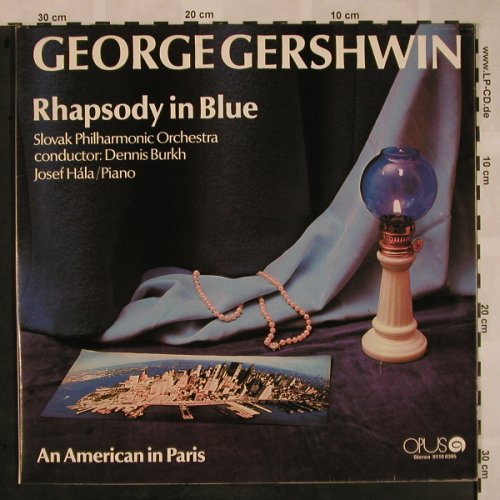 Gershwin,George: Rhapsody In Blue/AnAmerican i Paris, Opus111(9110 0385), CZ, 1975 - LP - L5239 - 6,00 Euro