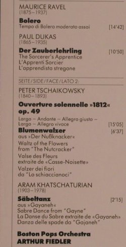 Ravel,Maurice / Dukas ...: Bolero /  Zauberlehrling, D.Gr.Focus(419 655-1), D, 1987 - LP - L5245 - 5,00 Euro