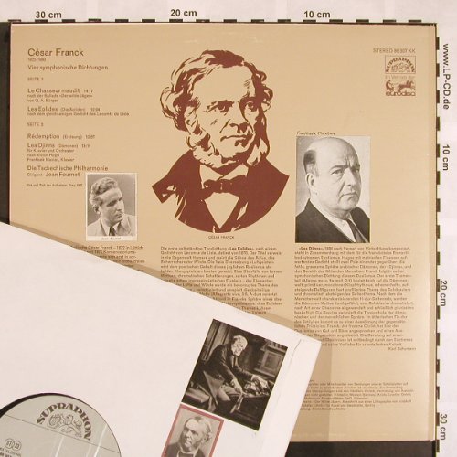 Franck,Cesar: Vier Symphonische Dichtungen, Supraphon(86 307 KK), D, Stoc,  - LP - L5278 - 5,00 Euro