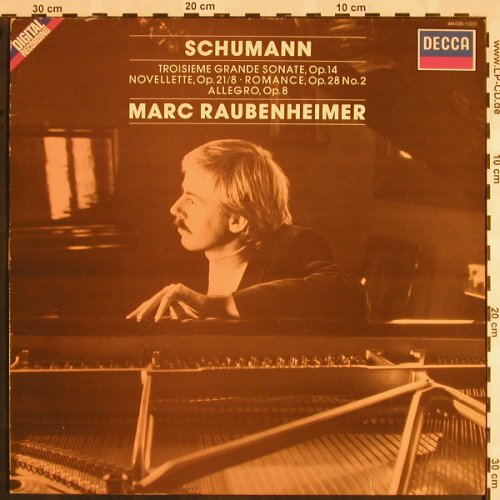 Schumann,Robert: Troisieme Grande Sonate, op.14, Decca(414 035-1), NL, m-/vg+, 1984 - LP - L5290 - 5,00 Euro