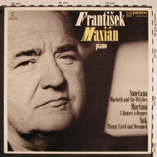Maxian,Frantisek: Smetana, Martinu, Suk, Panton(8011 0156), CZ,Mono, 1982 - LP - L5295 - 7,50 Euro