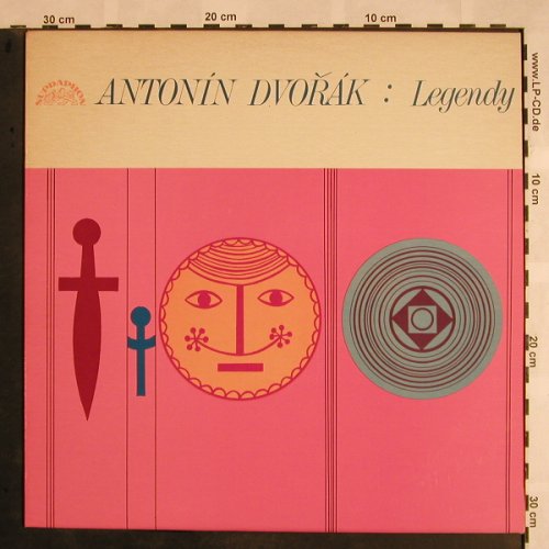 Dvorak,Antonin: Legendy pro Orchestr, Supraphon(1 10 1393 G), CZ, 1972 - LP - L5307 - 14,00 Euro