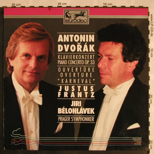 Dvorak,Antonin: Klavierkonzert G-moll op.33, Eurodisc(RL 69072), D, 1990 - LP - L5313 - 9,00 Euro