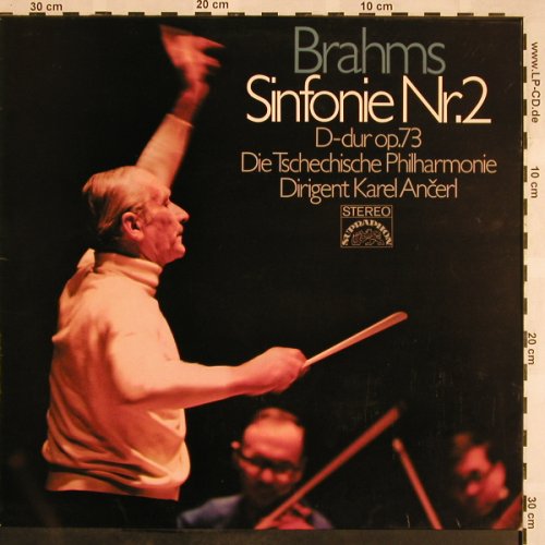Brahms,Johannes: Sinfonie Nr.2 d-dur , op.73, Supraphon(80 370 LK), CZ/D, 1967 - LP - L5346 - 6,00 Euro
