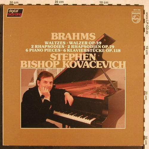 Brahms,Johannes: Waltzes, op.39,2 Rhapsodies.., Philips(6514 229), NL, 1982 - LP - L5352 - 6,00 Euro