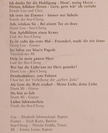 Lehar,Franz: Die lustige Witwe/Land des Lächelns, Columbia(C 80 587), D,  - LP - L5379 - 9,00 Euro