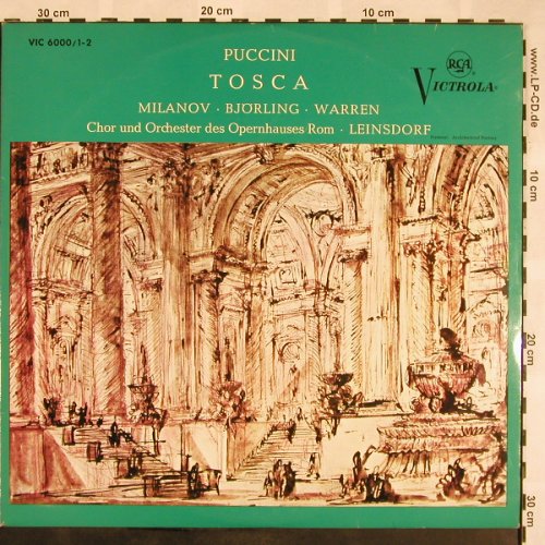Puccini,Giacomo: Tosca,Foc, RCA Victrola(VIC 6000/1-2), D,  - 2LP - L5381 - 12,50 Euro