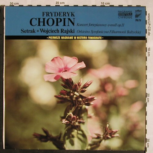 Chopin,Frederic: Koncert fortepianowy e-moll op.11, Wifon(LP-076), PL, 1988 - LP - L5422 - 7,50 Euro