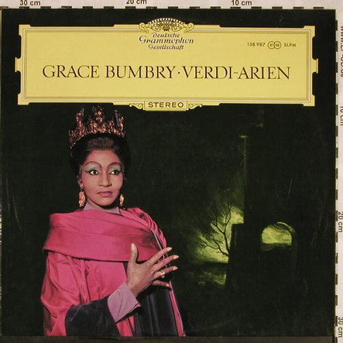 Bumbry,Grace: Verdi-Arien, D.Gr.(138 987 SLPM), D, 1966 - LP - L5432 - 9,00 Euro