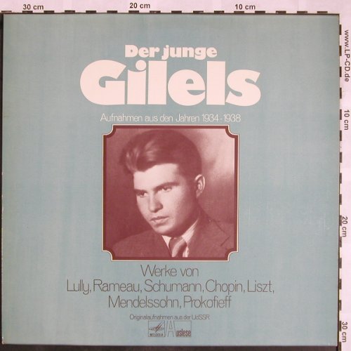 Gilels,Emil: Der junge, 1934-1938,Lully,Rameau.., Melodia,hist.rec(85 312 XAK), D,vg+/m-,  - LP - L5439 - 5,00 Euro