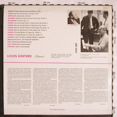 Kentner,Louis: Für Elise-Mozart..Liszt,m-/Toc,Stoc, Qualiton(LPX 1307), H,  - LP - L5442 - 6,00 Euro