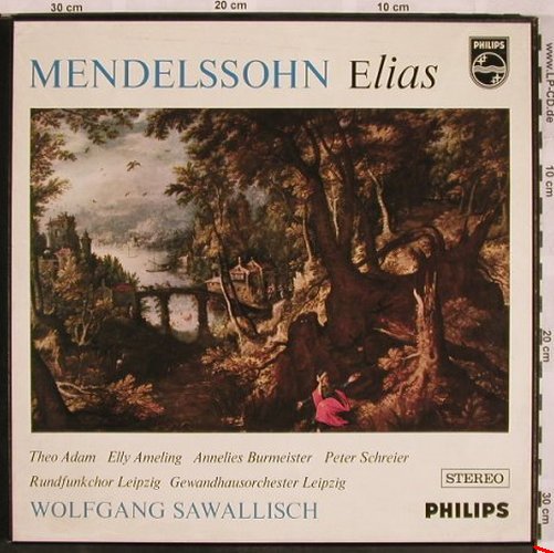 Mendelssohn Bartholdy,Felix: Elias, op.70, Box, m / Box vg+, Philips(802 889/91 LY), NL, 1968 - 3LP - L5463 - 15,00 Euro