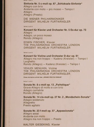 Beethoven,Ludwig van: Zum 200.Geburtstag,Box, Dacapo(C 045-50 022/02), D,  - 4LP - L5468 - 39,00 Euro