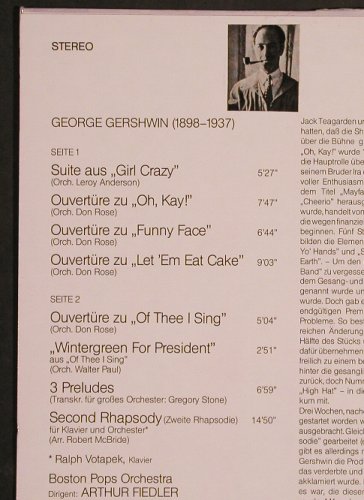Gershwin,George: Same-Girl Crazy.., m-/vg+, stoc, Decca(6.42509 AS), D, 1979 - LP - L5486 - 5,00 Euro