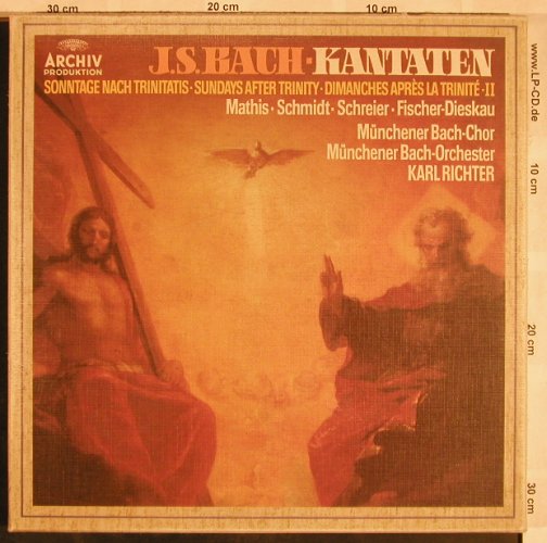Bach,Johann Sebastian: Kantaten-Sonntage n.Trinitatis 2, Archiv, m /vg+(2722 030), D, Box, 1979 - 6LP - L5503 - 20,00 Euro
