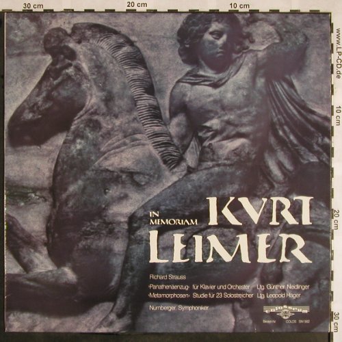 Leimer,Kurt (Richard Strauss): In Memoriam,Panthenäenzug,Metam., Colosseum(SM 562), D,  - LP - L5535 - 17,50 Euro