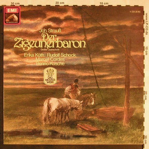 Strauss,Johann: Der Zigeunerbaron-Gr.Querschnitt, EMI(037-28 185), D,  - LP - L5536 - 5,00 Euro