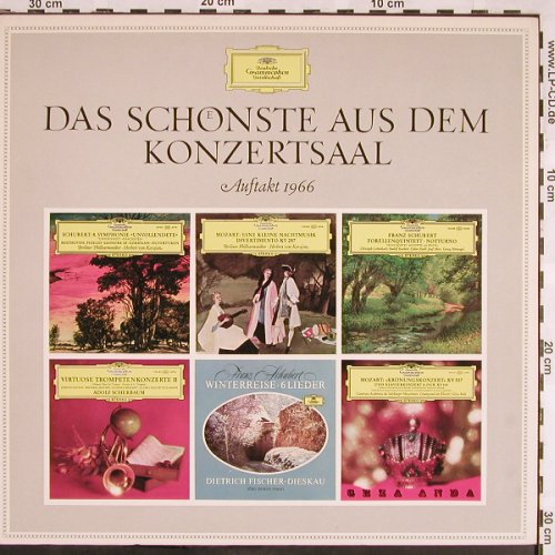 V.A.Das Schönste a.dem Konzertsaal: Auftakt 1966, Werbeplatte,7 Tr., D.Gr.Tulip Ring Label(104 462), D,spoken, 1965 - LP - L5562 - 6,00 Euro