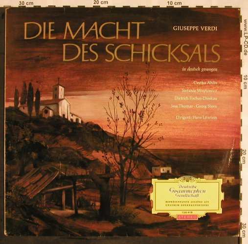 Verdi,Giuseppe: Die Macht des Schicksals-Querschnit, D.Gr.(136 416 SLPEM), D, 1963 - LP - L5565 - 5,00 Euro