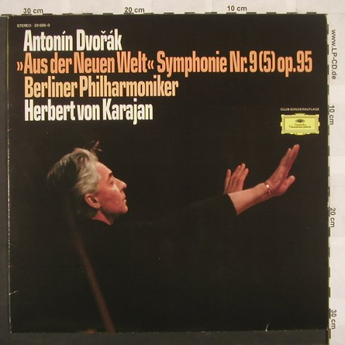 Dvorak,Antonin: Aus der Neuen Welt (1964), Ri, D.Gr.(29 688-9), D, Club.Ed,  - LP - L5574 - 6,00 Euro