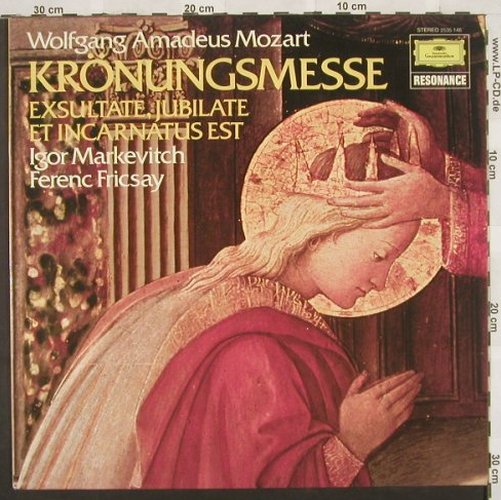Mozart,Wolfgang Amadeus: Krönungsmesse/Exsultate Jubilate/.., D.Gr. Resonance(2535 148), D, 1976 - LP - L5576 - 6,00 Euro