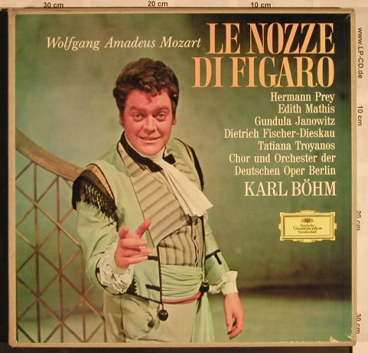 Mozart,Wolfgang Amadeus: Le Nozze Di Figaro,Box, Deutsche Grammophon(104 962/65), D, 1968 - 4LP - L5582 - 30,00 Euro