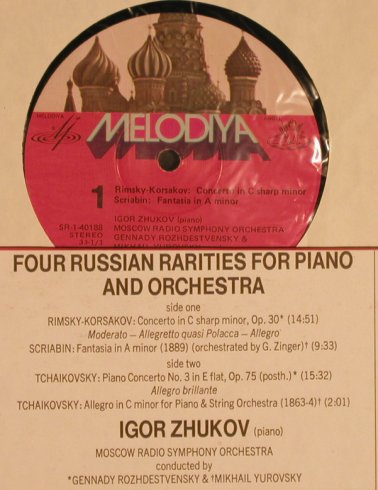 Rimsky-Korsakov,Nicolai/Scriabin..: Concerto/Fantasia/Concerto No.3, Melodia(SR-40188), US, m-/vg+,  - LP - L5598 - 9,00 Euro