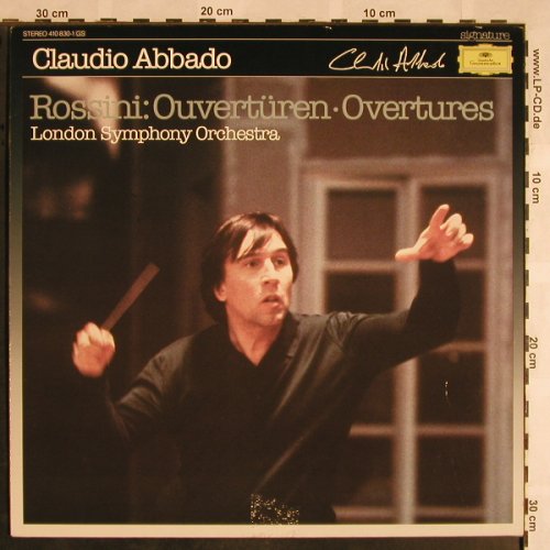 Rossini,Gioacchino: Overtüren, D.Gr. Signature(410 830-1), D, 1984 - LP - L5688 - 5,00 Euro