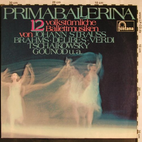 V.A.Primaballerina: 12 volkstümliche Ballettmusiken,Foc, Fontana,Musterplatte(9251), D, 11Tr., 1968 - 2LP - L5692 - 7,50 Euro
