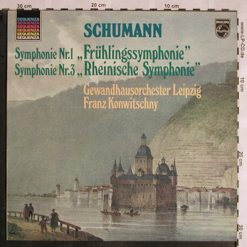 Schumann,Robert: Sinfonie Nr.1 & 3, op.38, op.97, Philips Sequenza(6527 064), NL,Ri, 1960 - LP - L5693 - 4,00 Euro