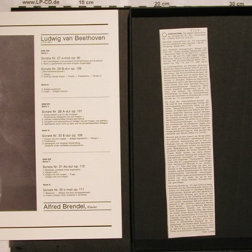 Beethoven,Ludwig van: Die Späten Klaviersonaten, Box, Philips(6747 312), NL, 1971 - 3LP - L5717 - 25,00 Euro