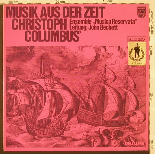 V.A.Musik aus der Zeit: Christoph Columbus, Philips(839 714 LY), NL, 1968 - LP - L5728 - 7,50 Euro