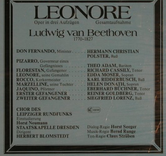Beethoven,Ludwig van: Leonore,Box, FS-New / Neu, EMI(157-02 853/55), D, 1977 - 3LPQ - L5743 - 50,00 Euro