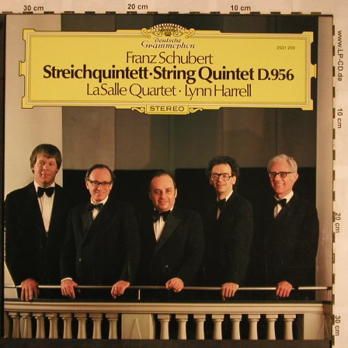 Schubert,Franz: Streichquintett D.956, D.Gr.(2531 209), D, 1979 - LP - L5752 - 14,00 Euro