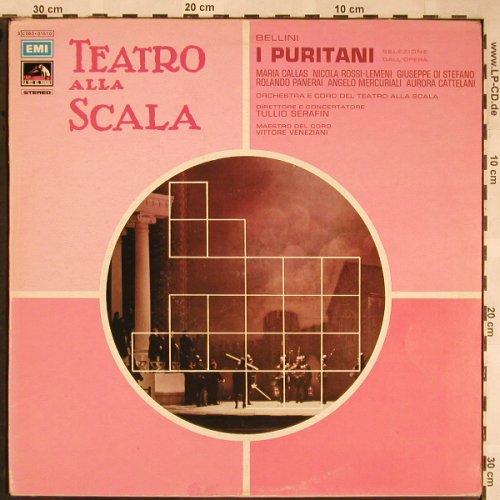 Bellini,Vincenzo: I Puritani-Selezione, La Voce Del Padrone(C 063-01510), I, m-/vg+,  - LP - L5763 - 6,00 Euro