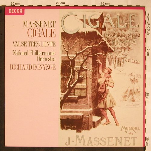Massenet,Jules: Cigale - Valse Tres Lente, Decca(SXL 6932), UK, 1980 - LP - L5781 - 7,50 Euro