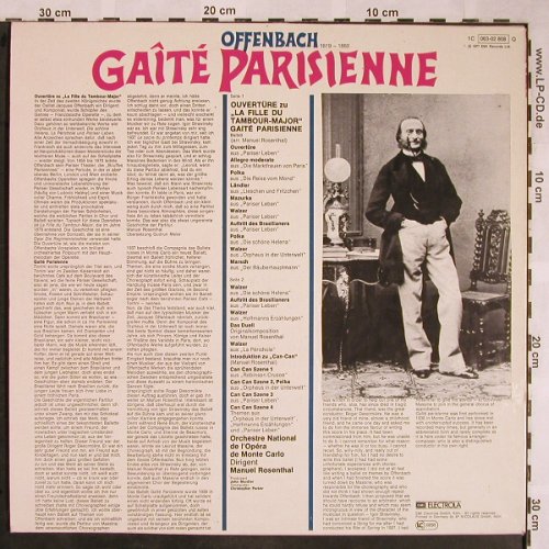 Offenbach,Jacques: Gaite Parisienne, stoc, EMI(063-02 808Q), D, 1971 - LPQ - L5802 - 5,00 Euro