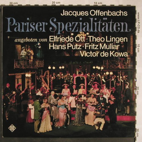Offenbach,Jacques: Pariser Spezialitäten, Telefunken(SLE 14 494-P), D, 1968 - LP - L5804 - 6,00 Euro