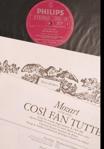 Mozart,Wolfgang Amadeus: Cosi Fan Tutte,Box, Philips(6707 025), NL, 1974 - 4LP - L5812 - 20,00 Euro