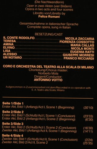 Bellini,Vincenzo: La Sonnambula(57),Box, stoc, EMI(29-0043-3), D,  - 2LP - L5822 - 9,00 Euro